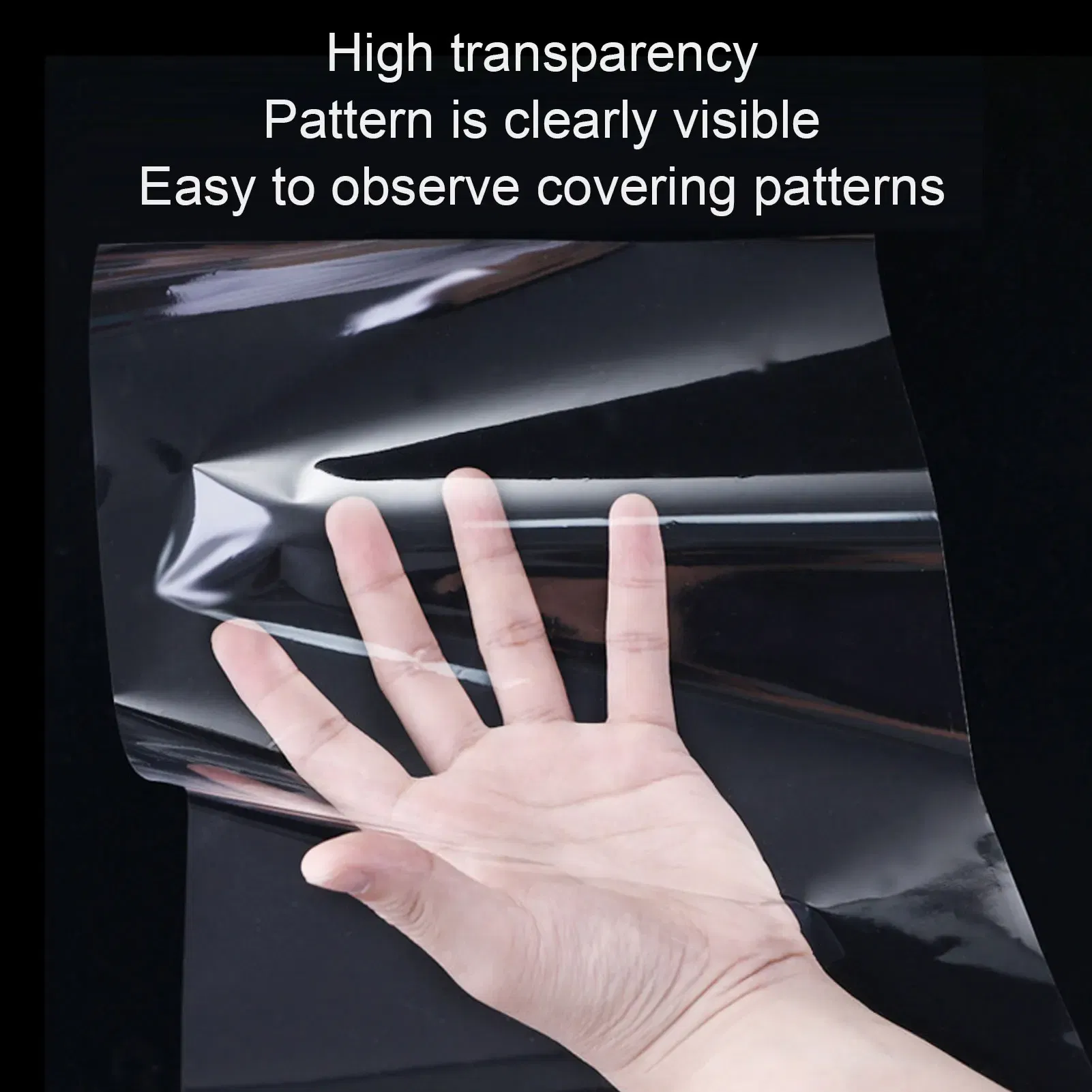 50pcs Clear Pattern Thermal Tattoo TransferTransparent Tattoo Transfer Paper Tattoo Stencil Film Paper Stencil Accessories