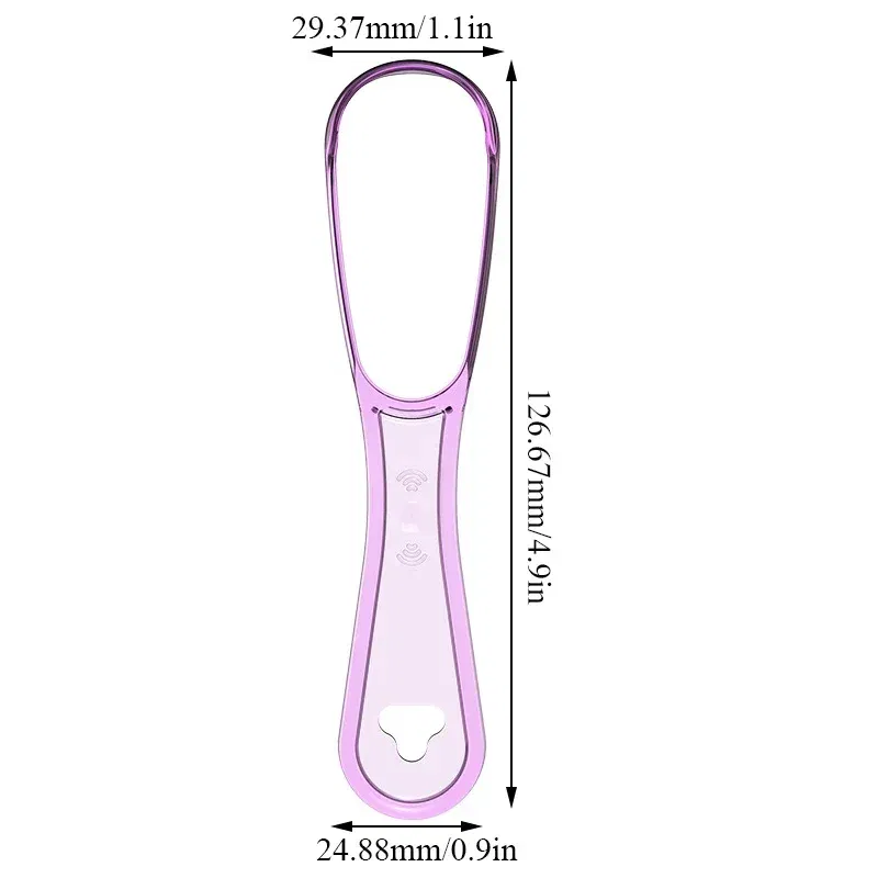 Color: Pink - 혀클?¦¬?„€ 1pcs Tongue Cleaner Tongue Cleaning Scraper Reusable Oral Cleaning Scraper Multicolor Oral Hygiene Care Tongue Brush Tool