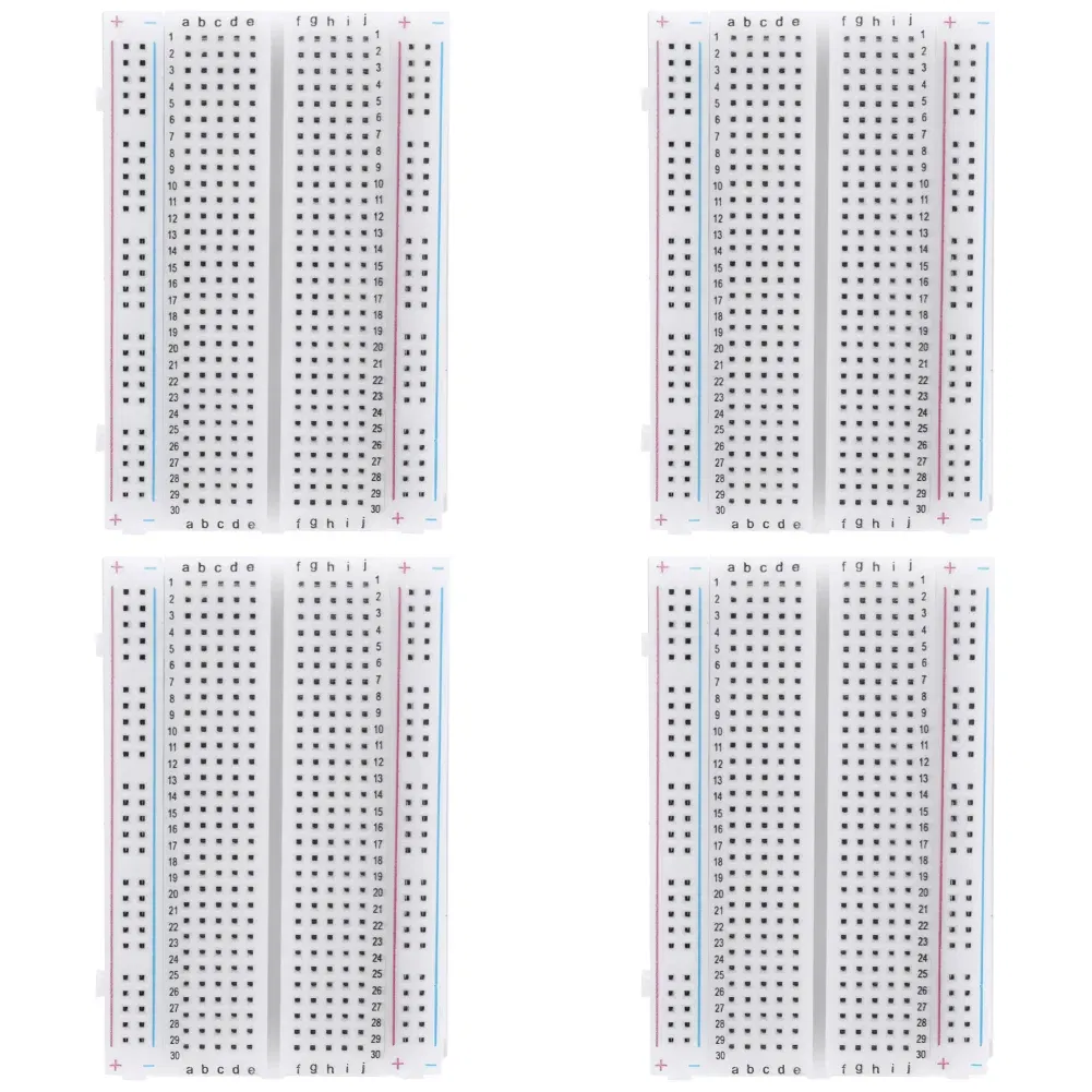 Color: Green Jade, Ships From: CN - 1-10Pc 400 Tie Points Solderless PCB Breadboard Spliceable Universal MB102 Breadboard DIY Bread Board for Experiment Test Robot