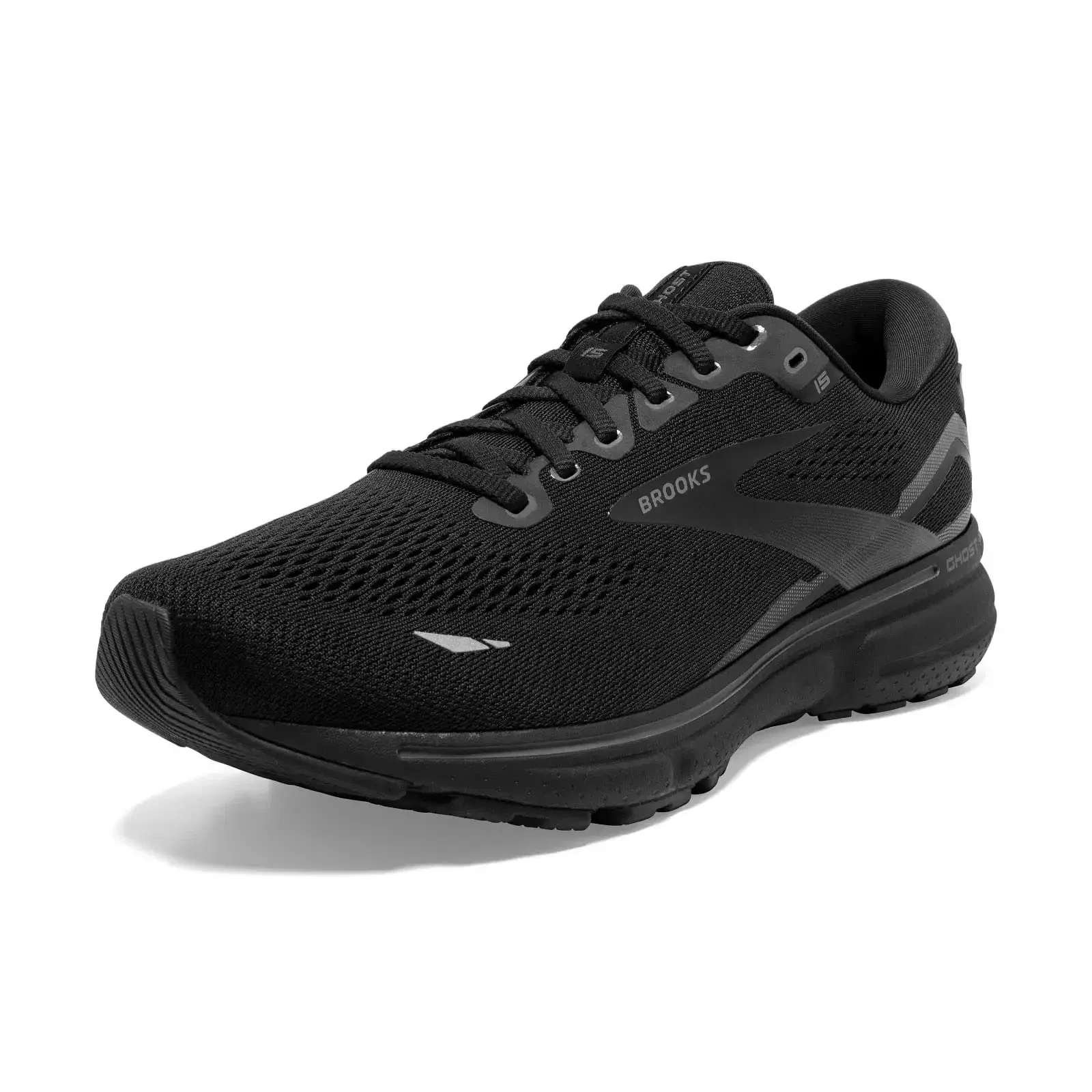 Color: black, Shoe Size: 44 - Brooks Ghost 15 Neutral Running & Walking Shoe Men?™s & Women?™s Casual Sneakers Original