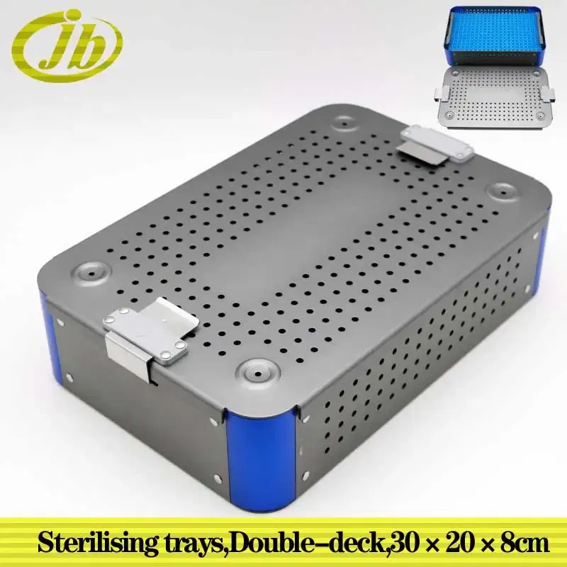 Color: Ivory, Ships From: CHINA - Medical disinfecting box surgical operating instrument single-deck aluminium alloy coffee autoclave sterilization