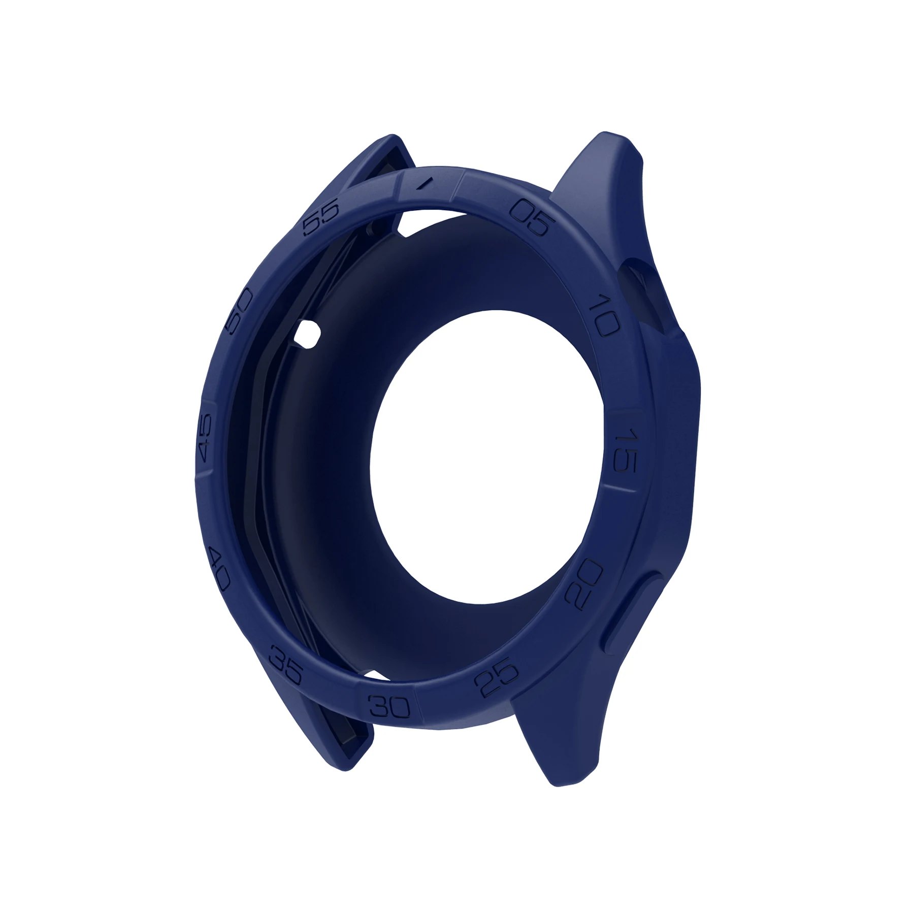 Color: Brass, Dial Diameter: 2 - 3.9 Inches - Soft Silicone Case For Huawei Watch GT6/GT5/GT4 46mm Hollow Watch Shell Flexible and Durable Watch Protection Accessories