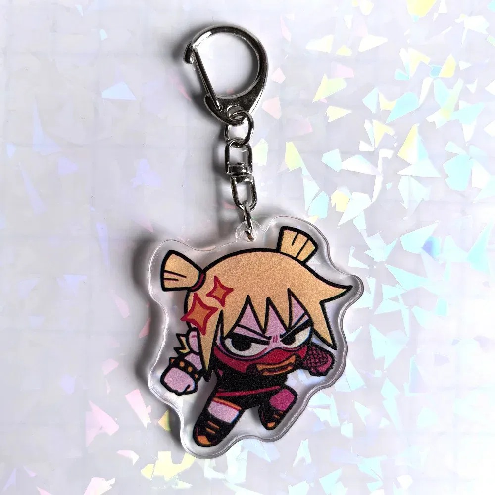 Color: Silver, Size: 6 cm - Crooked boy Scott Pilgrim Takes Off acrylic keychain birthday gift for boys and girls