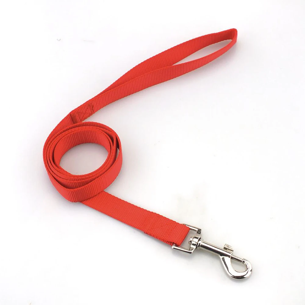 Color: GRAY, Size: M - Strong Durable Dog Training Leash Lightweight Soft Convertible Pet Traction