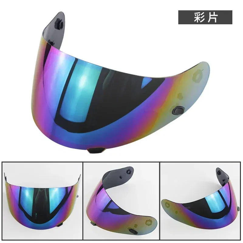 Color: Gold - Helmet Visor for HJC CL16 CL17 CLST CLSP CSR1 CSR2 CS15 TR1 FG15 HS11 FS15 Helmet Shields Uv Protection Capacete Accessories