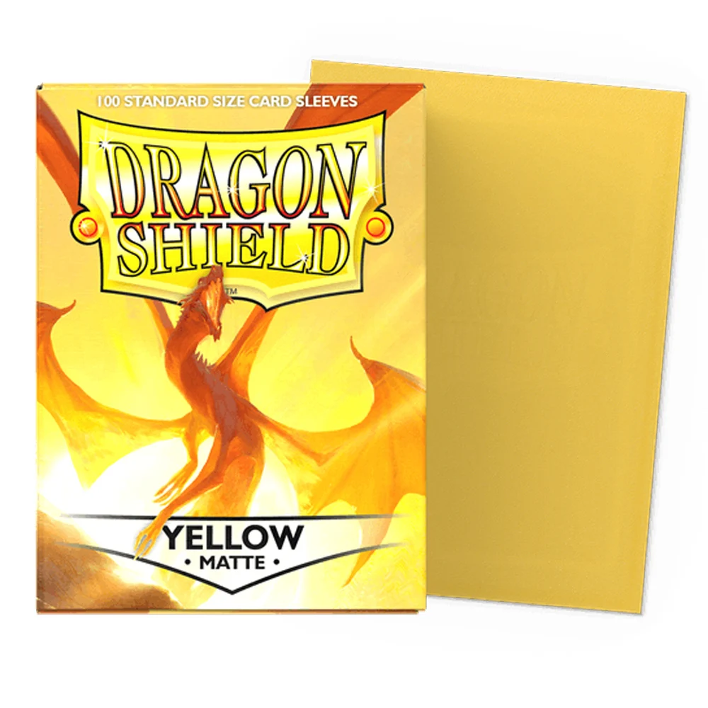 Color: Blue - 100 PCS/BOX 66x91mm Standard Size Demark Dragon Shield Matte Card Sleeves for MTG/PKM/YGO/TCG Board Game Cards Slevees