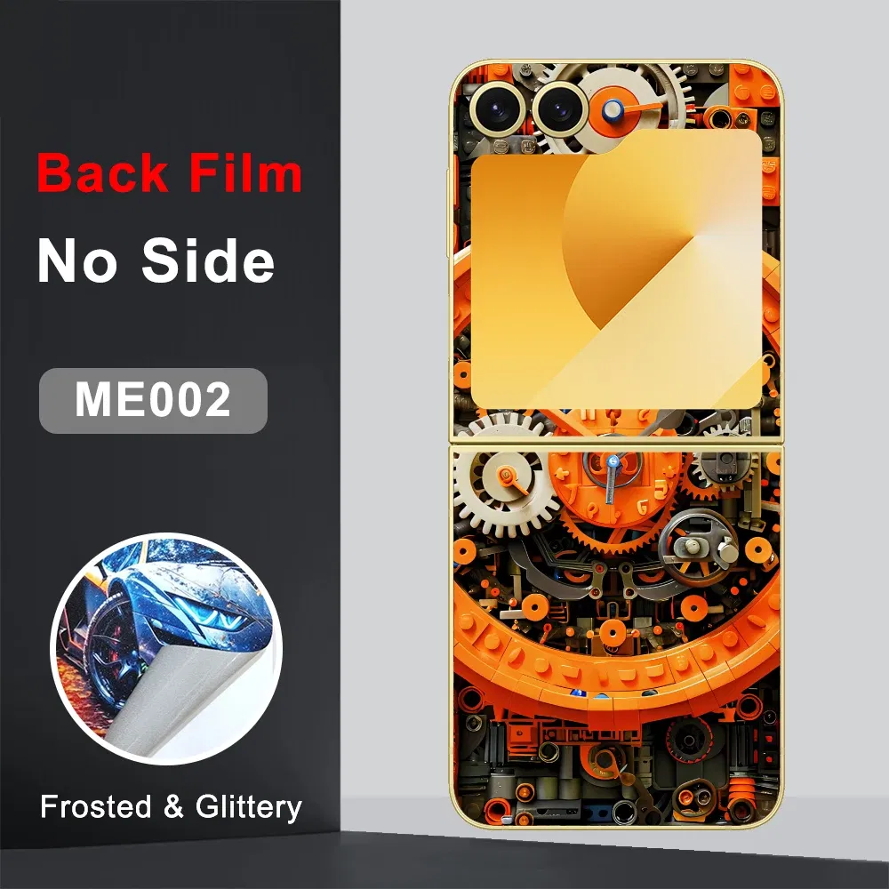 Color: GRAY, Bundle: Bundle 21 - CASEKiTTY Skin For Galaxy Z Flip 5 Back Film Samsung Z Flip 6 Sticker Flip 4 3 Protective Decal Wrap Back Cover Screen Protector