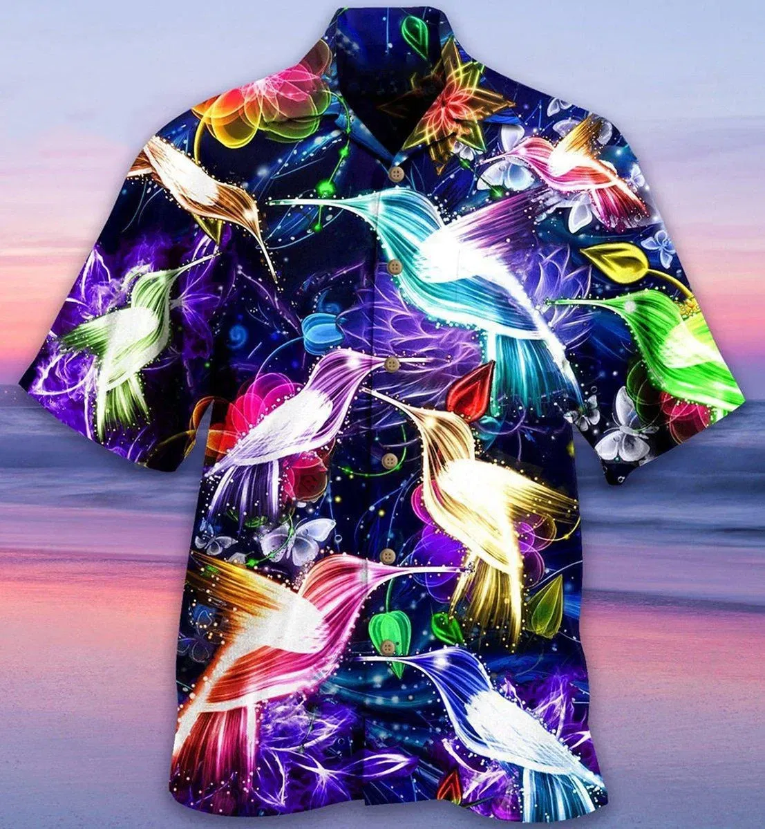 Color: Red, Size: 4XL - 2023 Men's Hawaiian Shirts Party Beer Harajuku Oversized Shirt Fashion Printed Short-sleeved Beach Top Tee Men's Clothing Camisa
