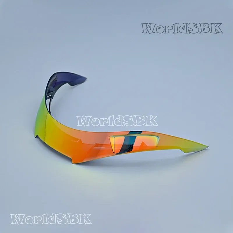 Color: Brown - Motorcycle Helmet Rear Spoiler Replacement for AGV K6 Tail Parts & Accessories