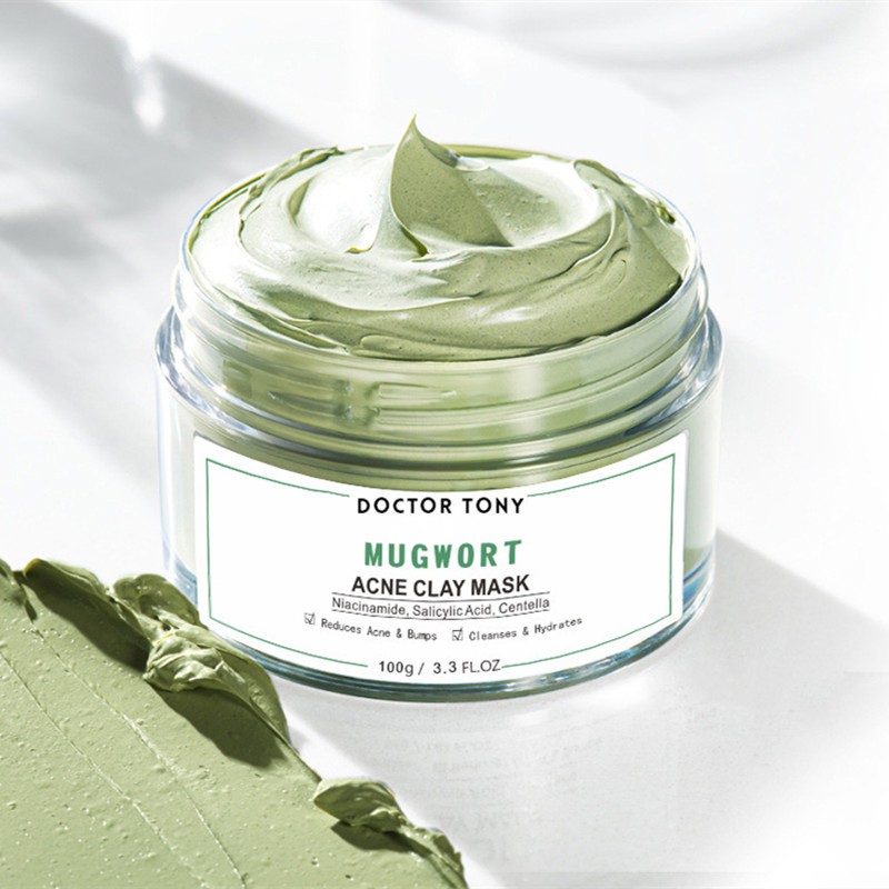 Wormwood Clay Mask Skin Care Products Anti-acne