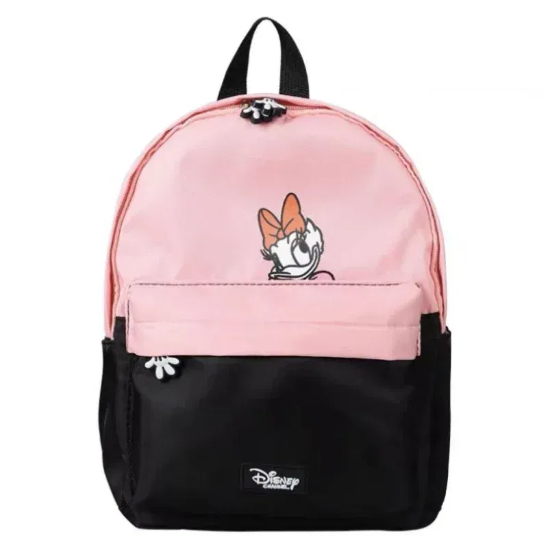 Color: Blue - Disney Cartoon Donald Duck Children's Backpack Cute Mickey Mouse Kindergarten Boys Girls Backpacks School Bags Children's Gifts