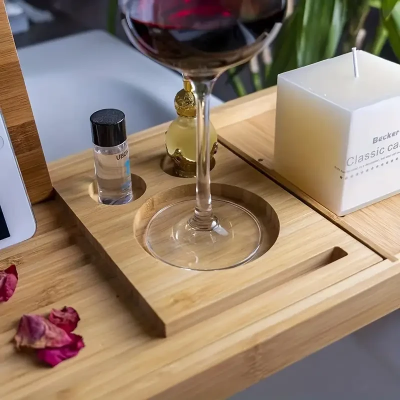 Retractable Bathtub Tray