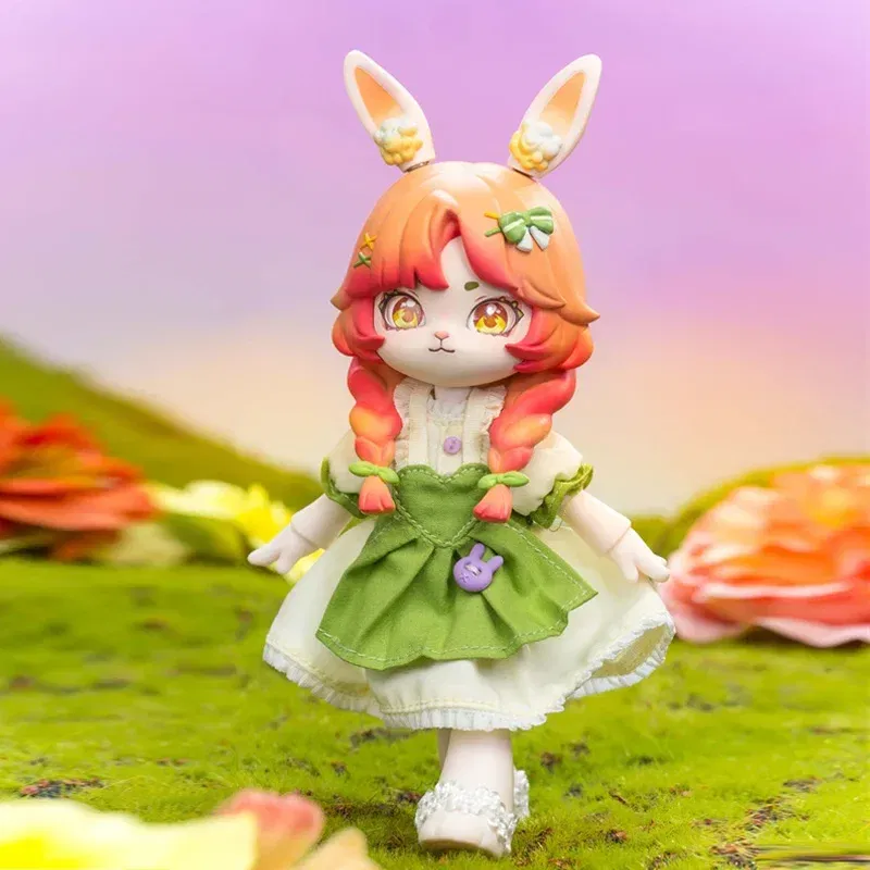 Color: WHITE - Bonnie Blind Box Toys Cute 1/12 Bjd Obtisu11 Jointed Doll Mystery Surprise Box Action Figure Kawaii Dolls Girls Christmas Gift