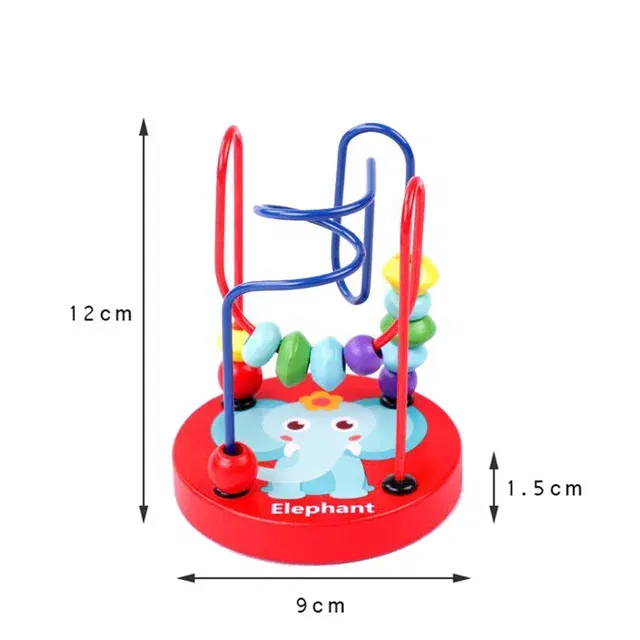 Color: PEACOCK BLUE - Baby Wooden Puzzles Montessori Toys 1 2 Years Toddler Toys Hand Grab Board Alphabet Number Cognition Learning Educational Toys