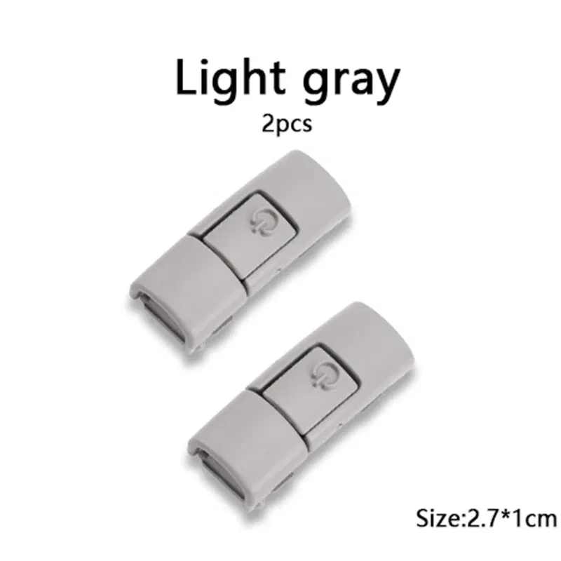 Color: WHITE - Switches Colorful Metal Buckle No Tie Shoe Laces Press Lock Shoelaces Without Ties Elastic Flat Shoelace Sneaker Kids Adult