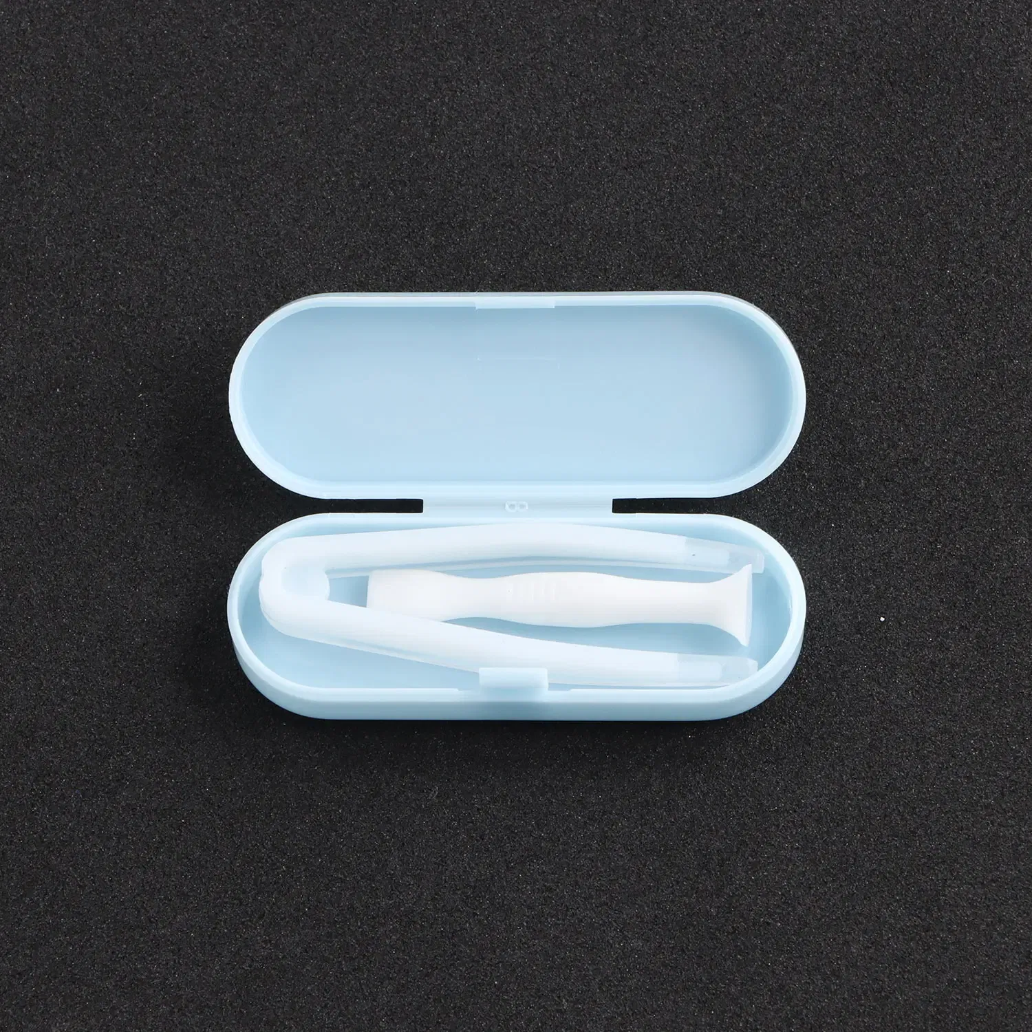 Color: black - Remover Contact Lenses Inserter Color Tweezers Suction Stick Eyes Care Tool Kit Contact Lens Case Clip Stick Tweezers Pupils