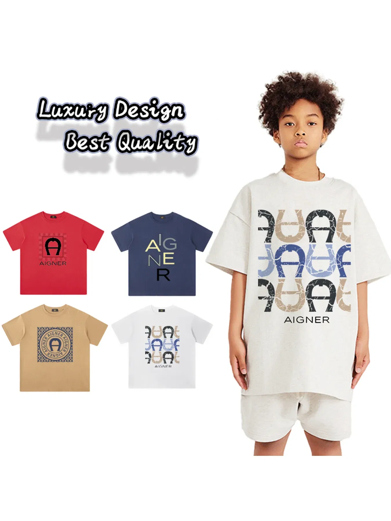 Color: Rose Red, Kid Size: 6 - Summer Tees Children Clothes 2025 Hot sales Kids Short sleeve Fashion Casual Wear Baby Boys T-shirt Streetwear %100 Cotton Shirt