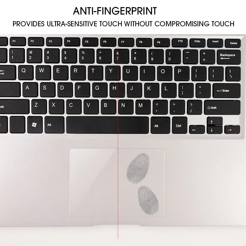 Color: Orange - Laptop Touchpad Protective Film Sticker Anti Scratch Clear Protector For Apple MacBook 13 14 15 16 inch Touch Bar Air Pro 2023