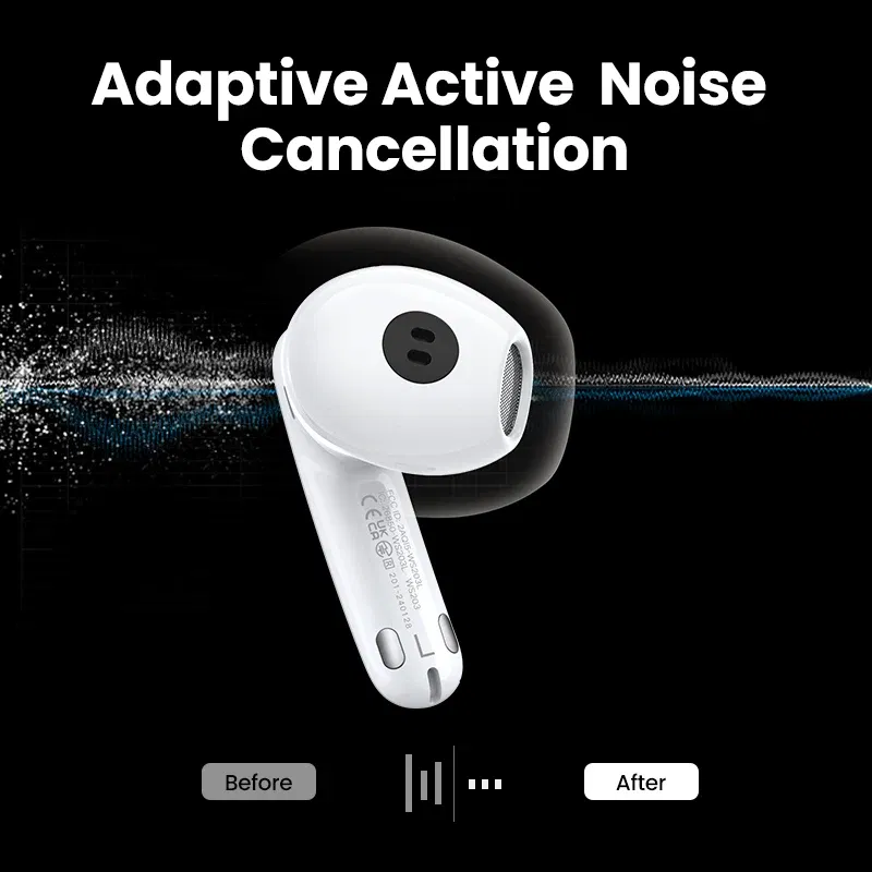 Color: Red, Ships From: CHINA - New! H6 Pro Wireless Bluetooth Earphones Adaptive Active Noise Cancelling Earbuds LDAC Hi-Res Audio Headphones Headset