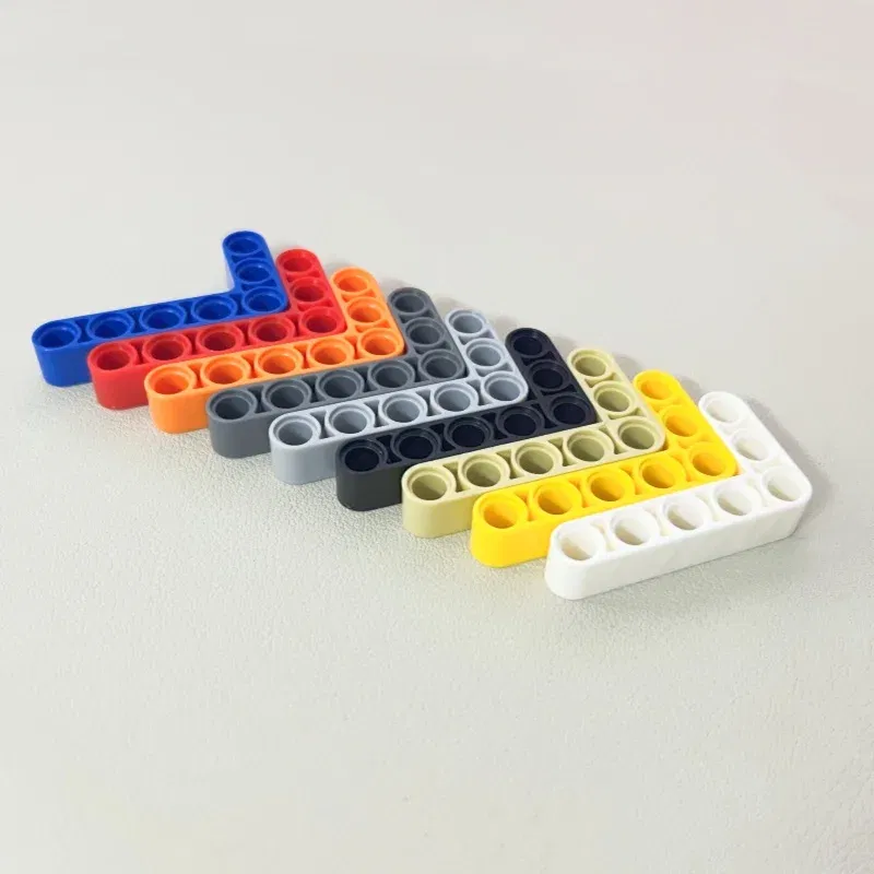 Color: GRAY - 32526 Modified Bent Thick L-Shape 3 x 5 Bricks Toys For MOC Buildings? Blocks High-tech Compatible Mechanical