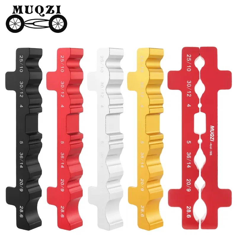 Color: Brown - MUQZI Universal Bench Vise Jaw Inserts Vise Pads for Pedal Seatpost Cassette Fork Hub Bike Tool Compatible with Any Metal Vise