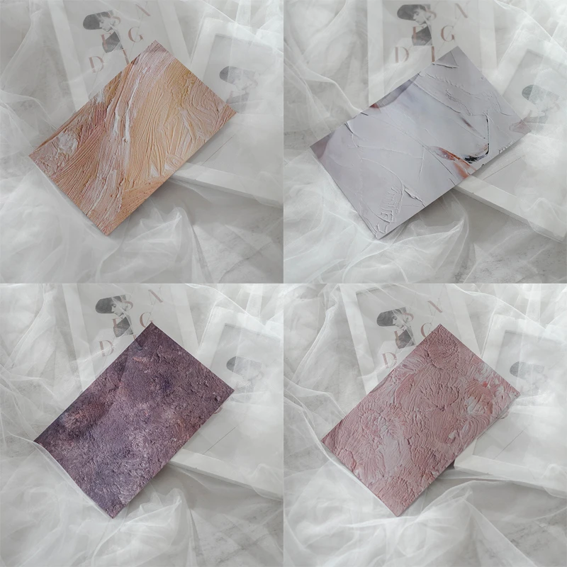 Color: Light Grey - Nail Art Display Paper, Mixed Colors Showing Shelf Cards, Manicure UV Gel Nail Polish, Photo Frame, Background Board, 4Pcs