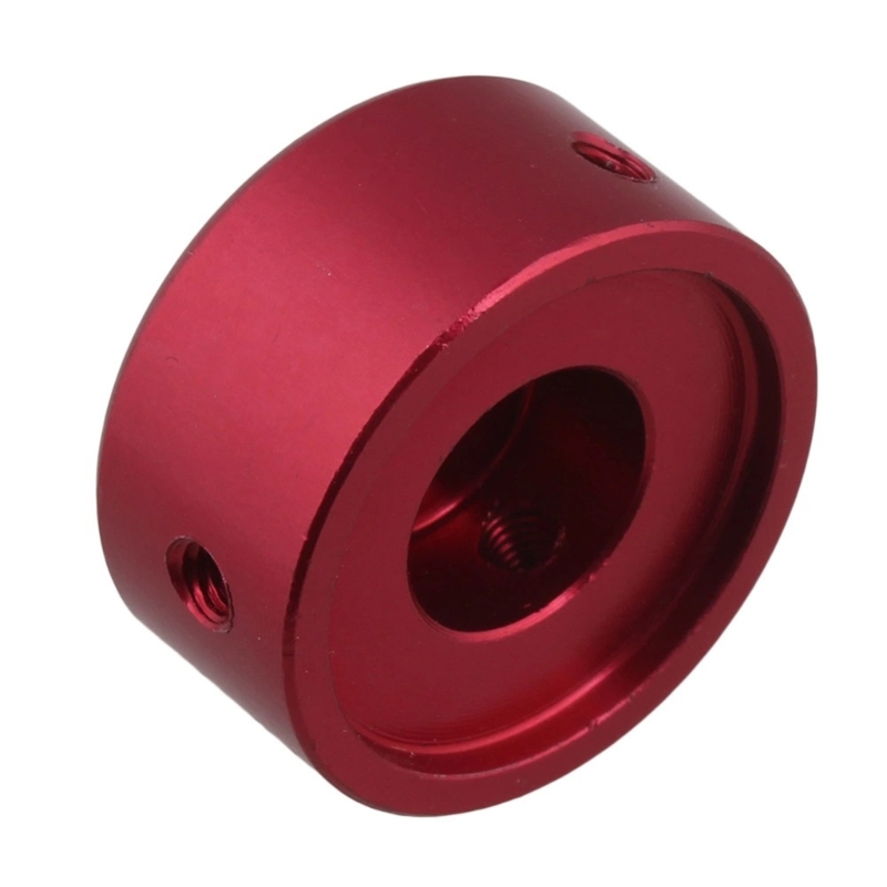 Color: Red - Electric Guitar Effect Pedal Toppers Guitar Effect Foot Cap with Insert Screws Guitar Effect Make Cap Metal Buttons