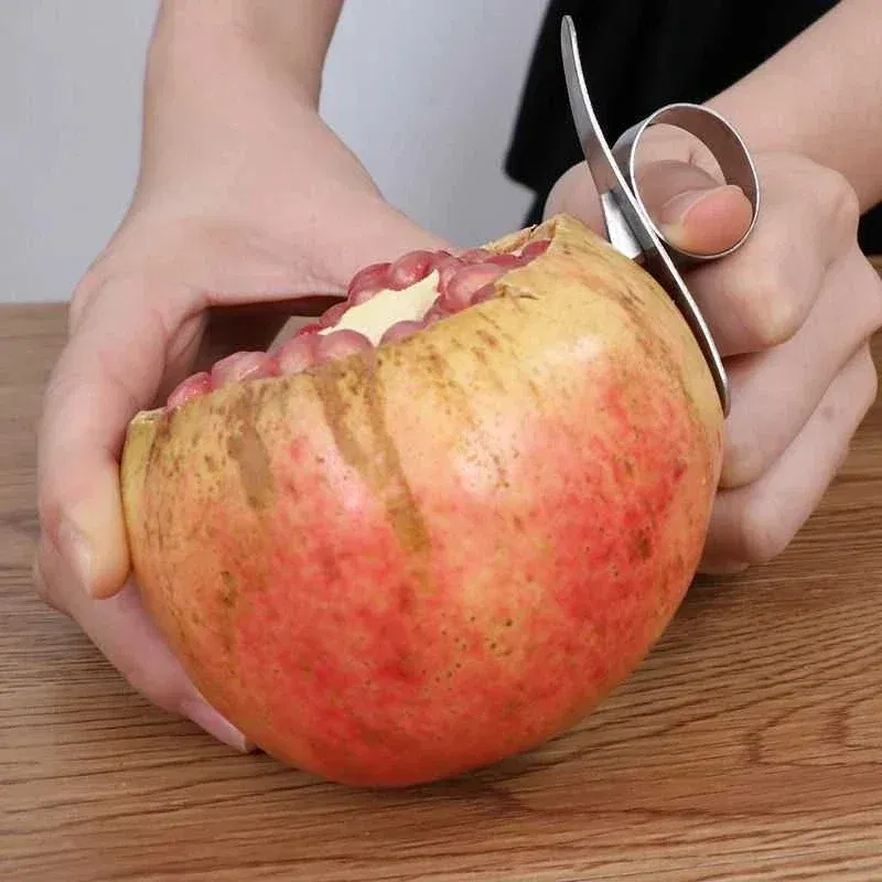 Stainless Steel Orange Peeler Citrus Grapefruit Orange Peel Peeler Vegetable and Fruit Peeling Knife Small Kitchen Peeling Tool