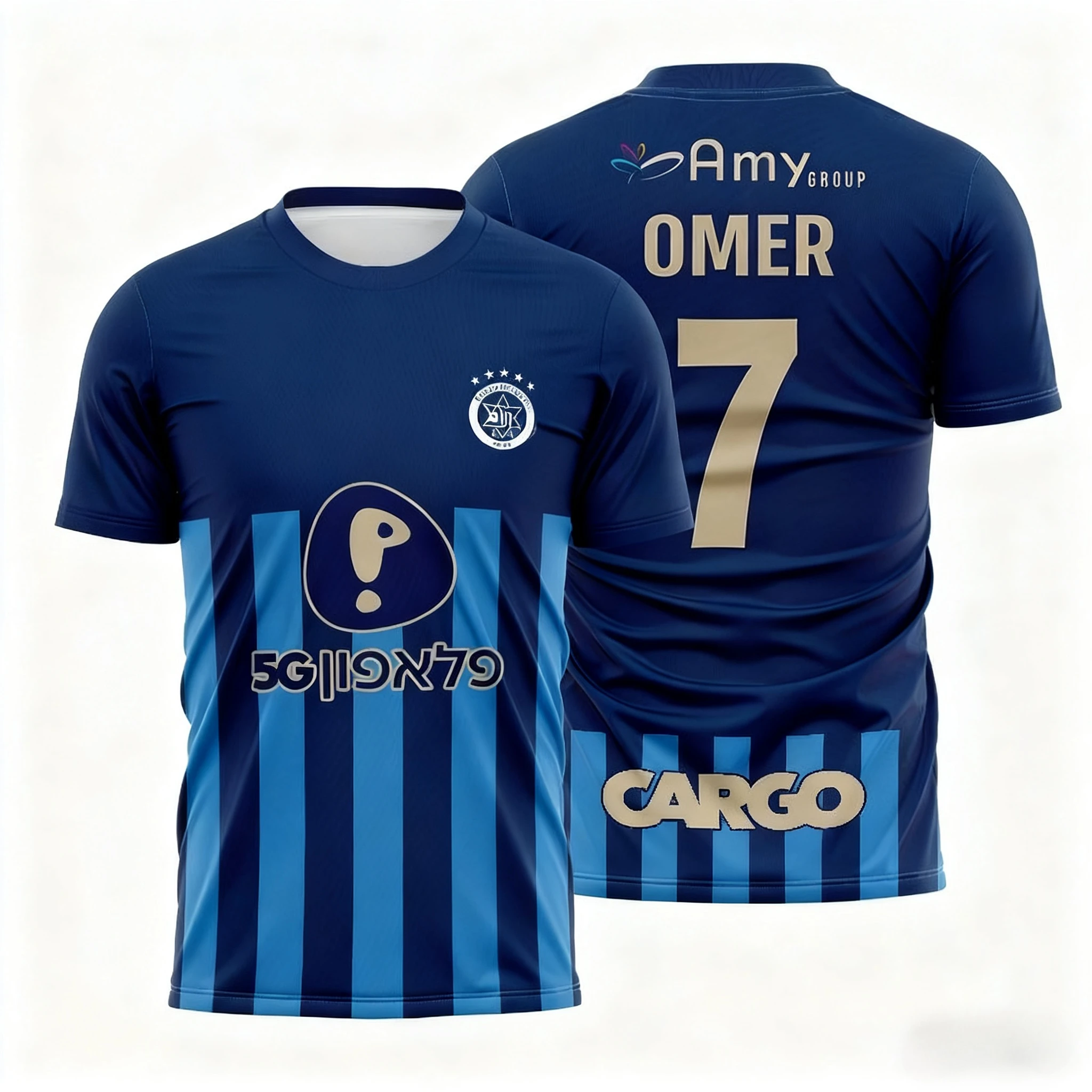 Color: Gold, Size: 3T?€?€·?¤–运动?‰ - The Latest Breathable Men's and Women's T-shirts for The Daily Training of Maccabi Tel Aviv Football Club in 2026