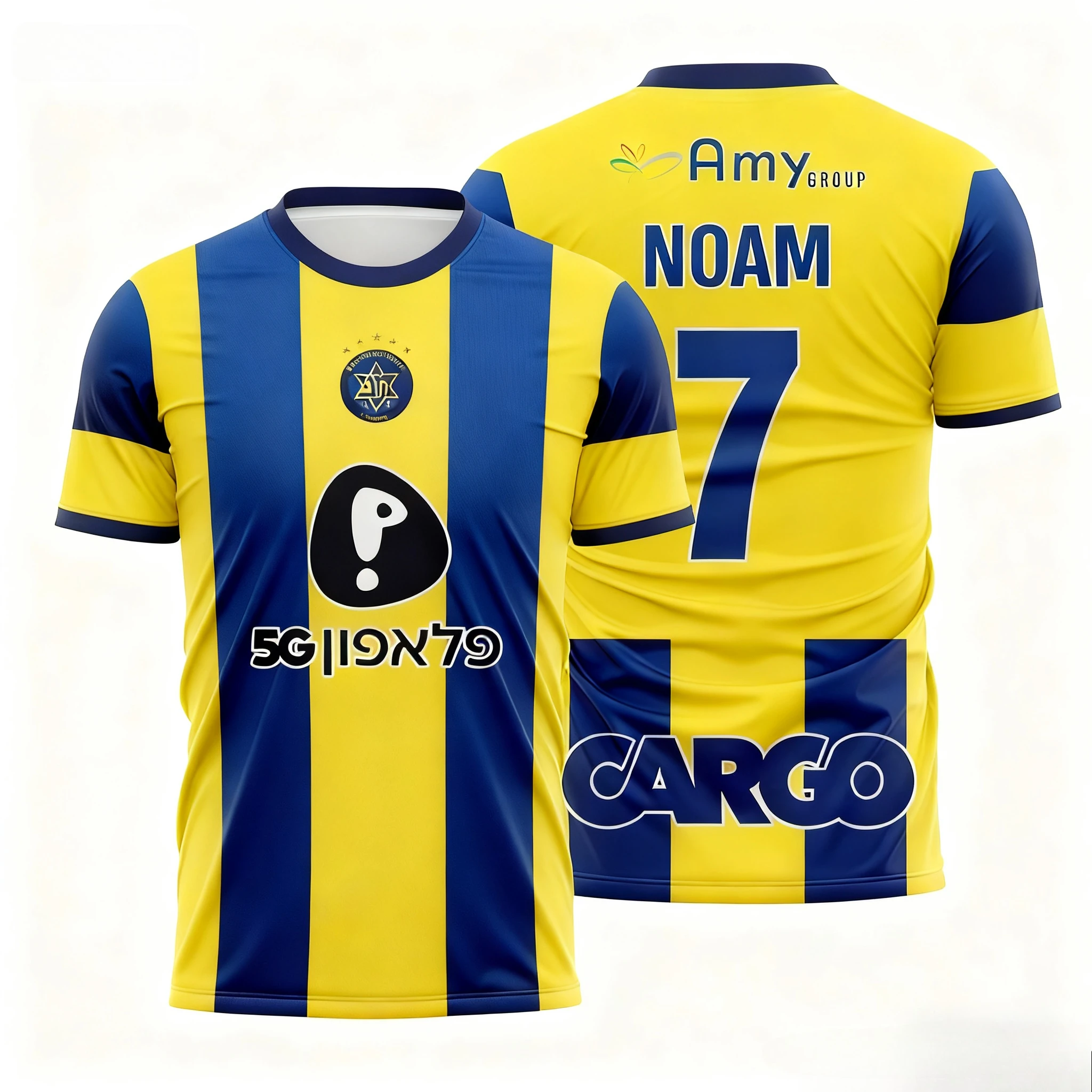 Color: Gold, Size: 3T?€?€·?¤–运动?‰ - The Latest Breathable Men's and Women's T-shirts for The Daily Training of Maccabi Tel Aviv Football Club in 2026