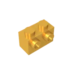 Color: Dark Blue - MOC PARTS DIY GDS-634 BRICK 1X2 W. 2 KNOBS compatible with lego 11211 children's toys Assembles Building Blocks Technical