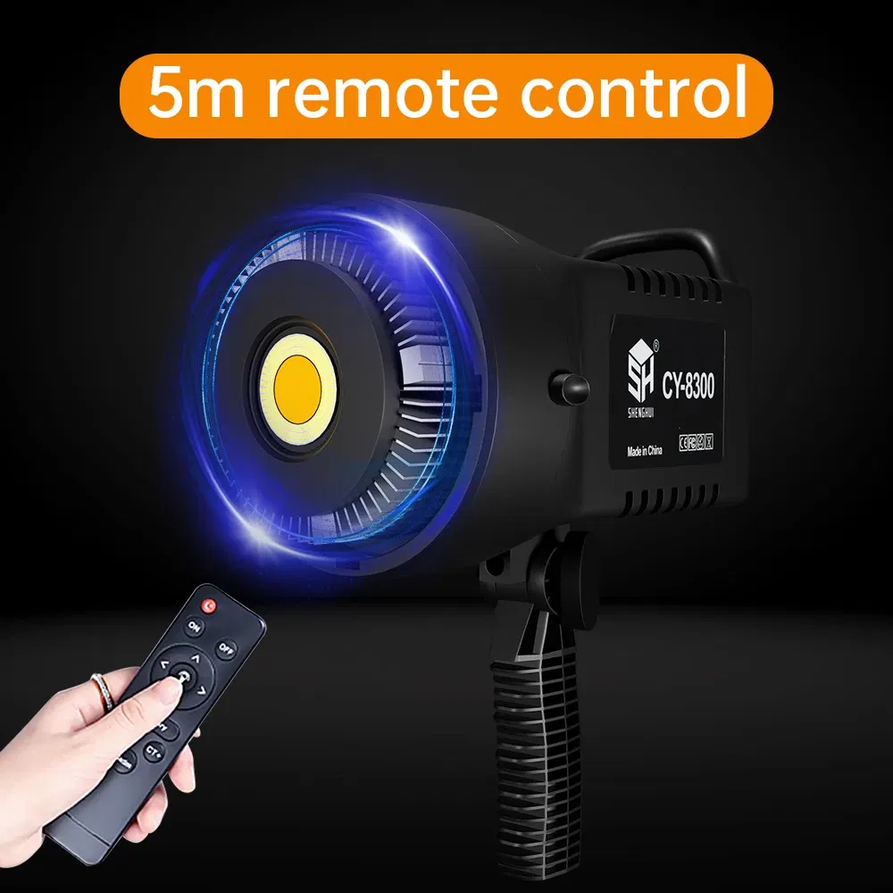 Color: Yellow, Ships From: CHINA - 100W Photography LED Video Light  Daylight-Balanced Sun Lamp for Portrait Flash Studio Accessories Youtube Live