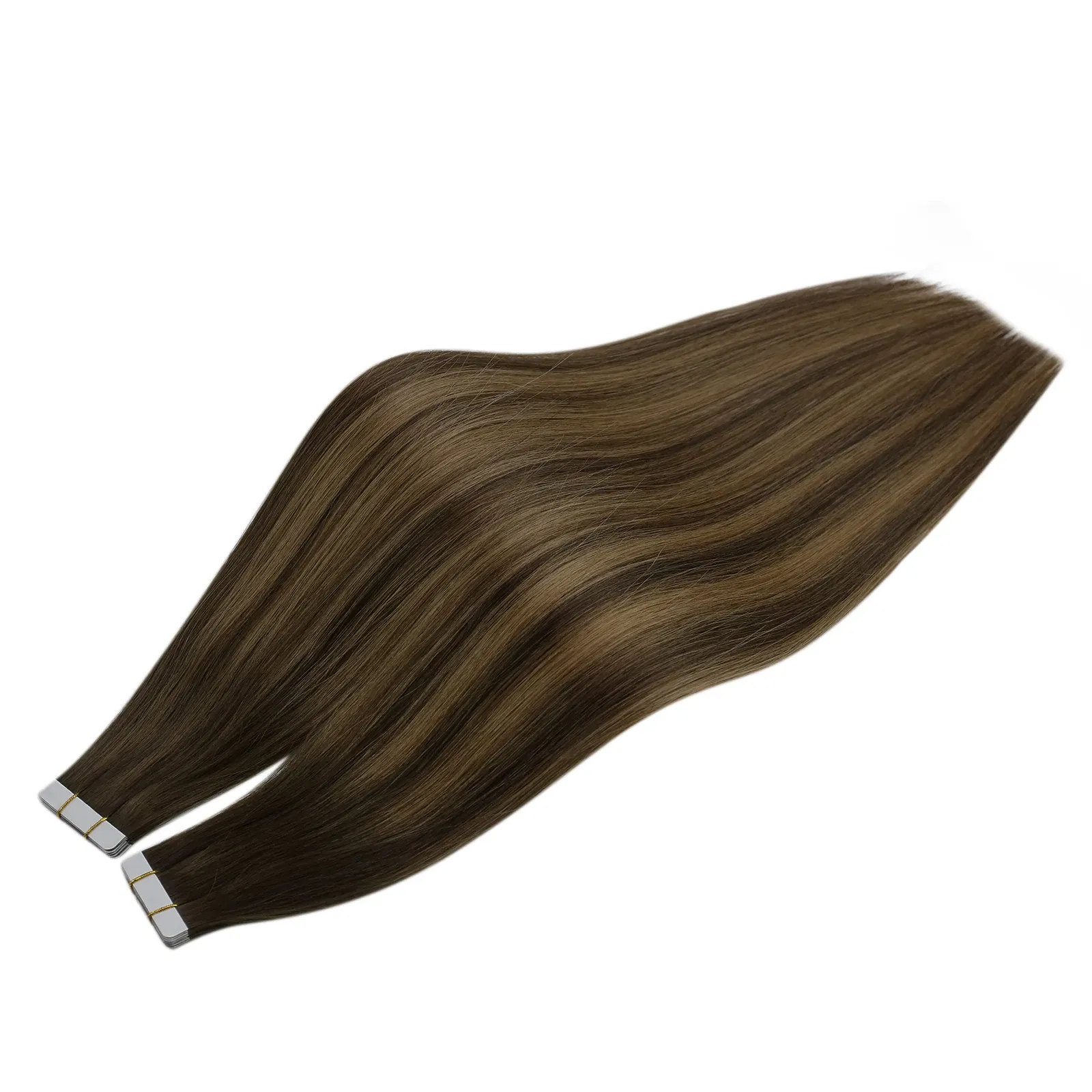 Color: M10/613, Items per Package: 10 pcs, Length: 22 inches, Life Span: 12 months - [Last 12 Months] Ugeat Tape in Hair Extensions Virgin Human Hair 10A Grade Tape in Extensions  Human Hair
