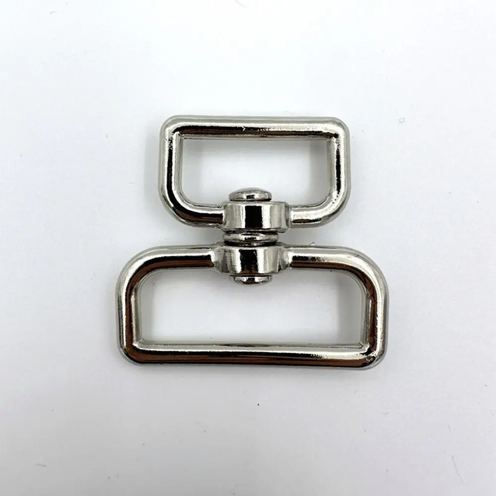 Color: green - Metal Eight-Character Rotating Buckle Ring Anti-Knotting Dog Chain Buckle Connecting Ring DIY Jewelry Pendant Jewelry Accessory
