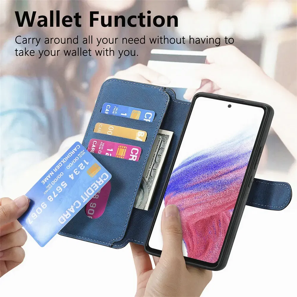 Color: Brown, Material: POLYESTER - For Motorola Edge 50 Neo 60 Fusion 5G Luxury Case Leather Wallet Card Capa Moto Edge 60 Pro Case Edge50 S50 60s Pro Magnet Cover