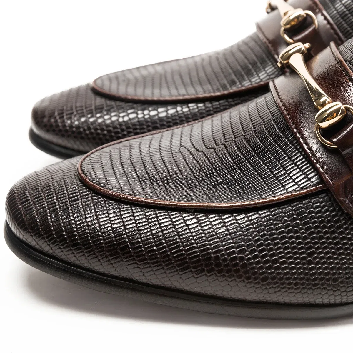 Color: Red, Shoe Size: 39 - Hanmce High Top Sell Designer Shoes Men Handmade Genuine Leather Loafers Shoes