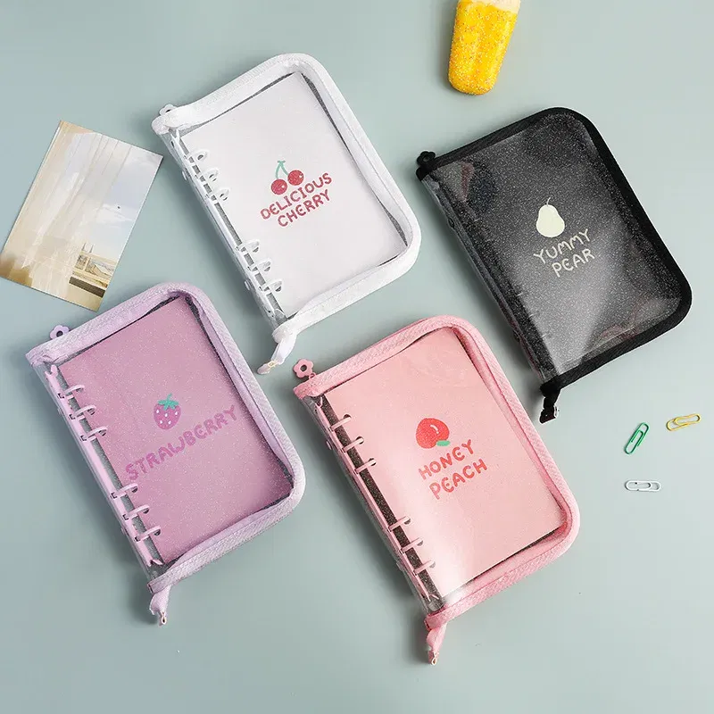 Color: Light Grey, Size: A5 - New Arrival 2023 Cute A5/A6 My Journal Agenda Notebook & DIY Photocard Binder Organizer Gift Book School Stationery