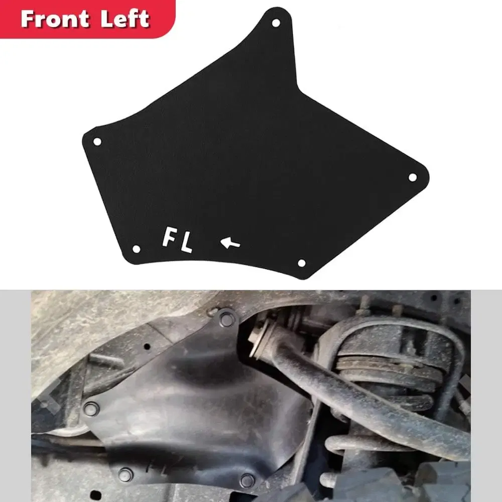 Splash Guard Fender Liner Shields With Clips Compatible WithToyota 4 Runner 2007-2014 FJ Cruiser Lexus GX460 Lexus GX470