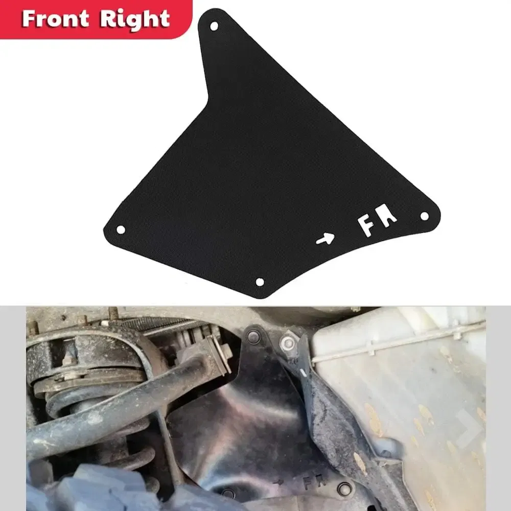 Splash Guard Fender Liner Shields With Clips Compatible WithToyota 4 Runner 2007-2014 FJ Cruiser Lexus GX460 Lexus GX470