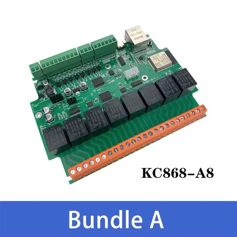 Bundle: Bundle4, Ships From: CHINA - New! Kincony A8 Smart Home Automation Module Controller WiFi Ethernet Relay ESP32 RF Remote Dimmer Switch MQTT TCP Web HTTP