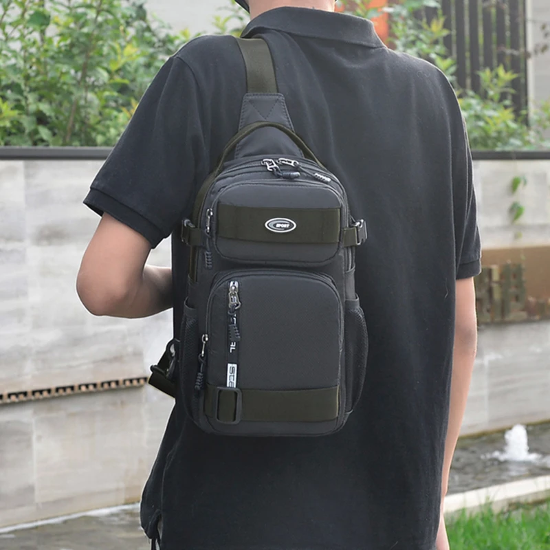 Color: Navy Blue - Neutral Crossbody Bags for Men and Women Are Suitable for Travel Use, Including Shoulder Bags and Travel Bags