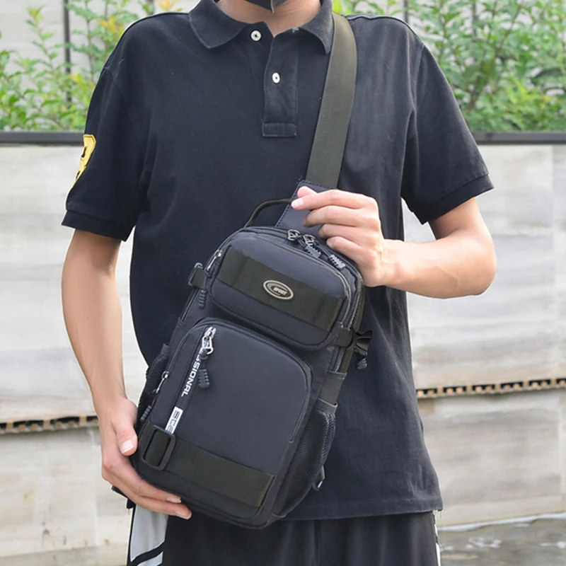 Color: Navy Blue - Neutral Crossbody Bags for Men and Women Are Suitable for Travel Use, Including Shoulder Bags and Travel Bags