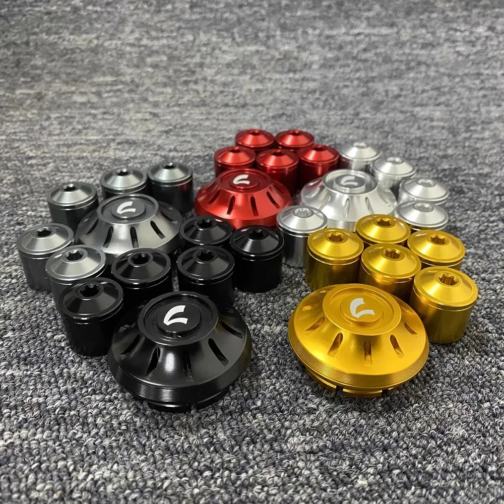 Color: Red - For Piaggio Vespa GTS Sprint Primavera LX LXV 50 125 250 300 Scooter Accessories Wheel Hole Cover Cap