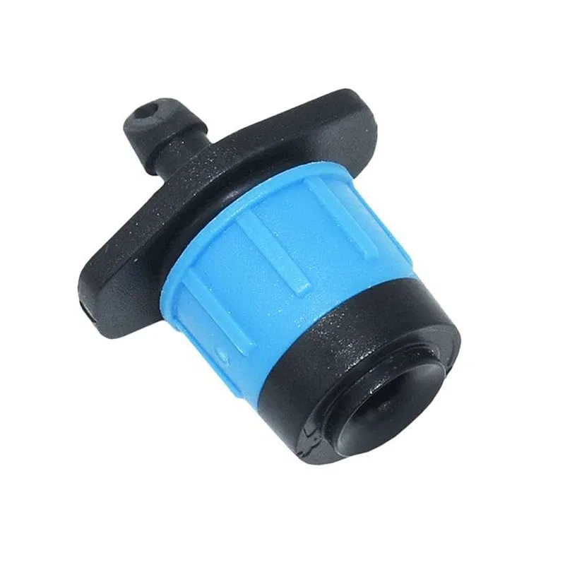 Color: WHITE - 50/100 PCS Garden Micro Watering Sprinklers 360 Degrees Rotating Nozzle Mini Spraying 4/7mm Hose for Flower Garden Greenhouse