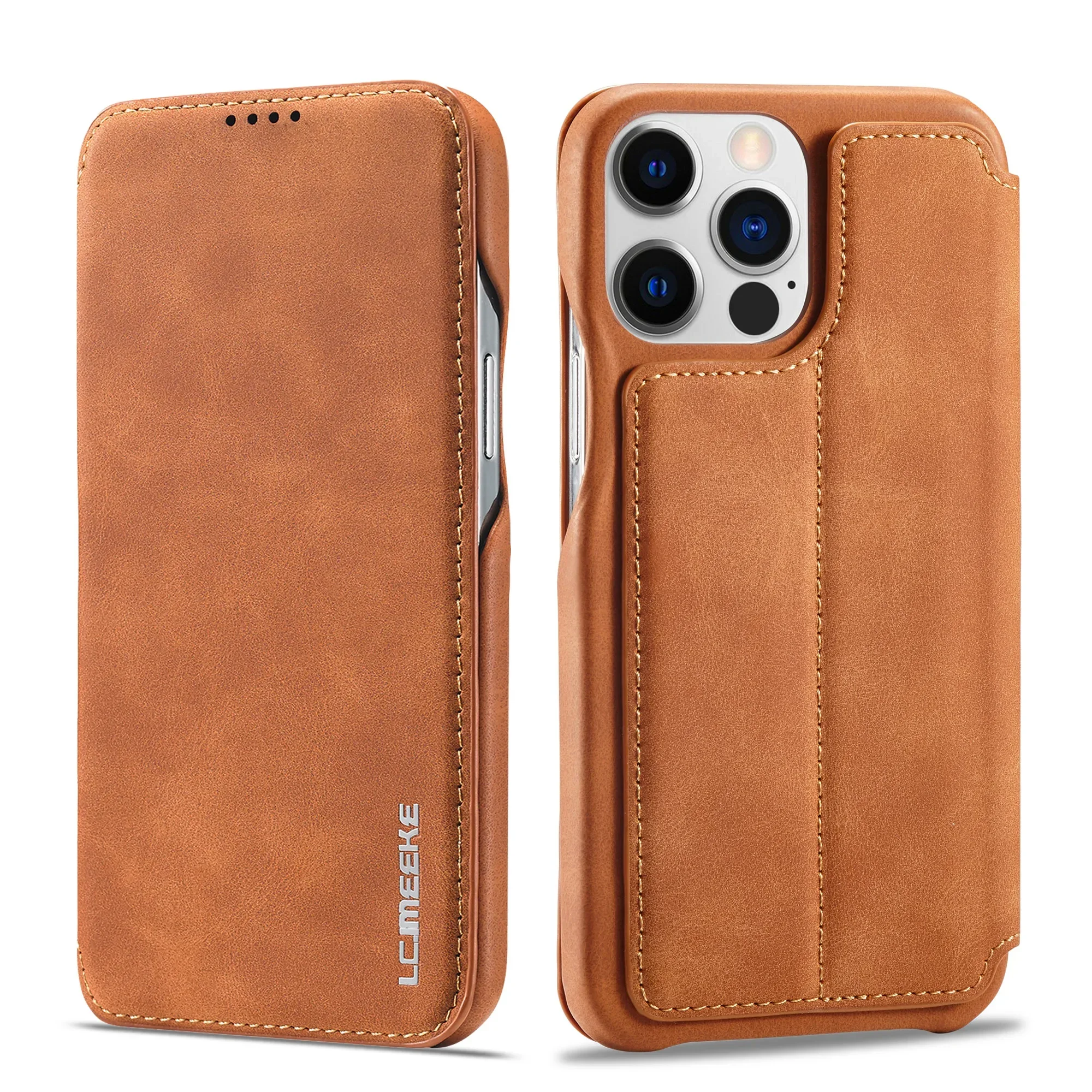 Color: black, Compatibility by Model: iPhone 12 Pro - Leather Flip Wallet Phone Cover for IPhone 17E 14 15 16 Pro Max 13 12 Mini 11 XS X XR 8 7 Plus SE 2022 Slim Card Slots Book Bag