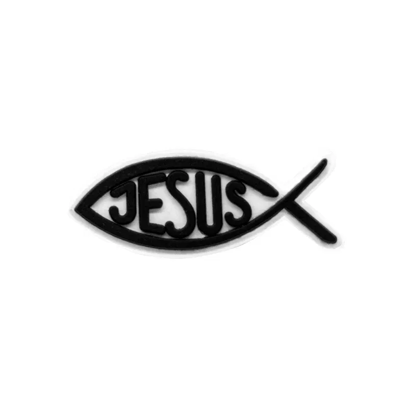 Color: green - 1pcs New Shoe Charm Religion PVC Clog Charms Crucifix Blessed Virgin Mary Clog Pin Clips Jeans Garden Sandal Shoe Decoration