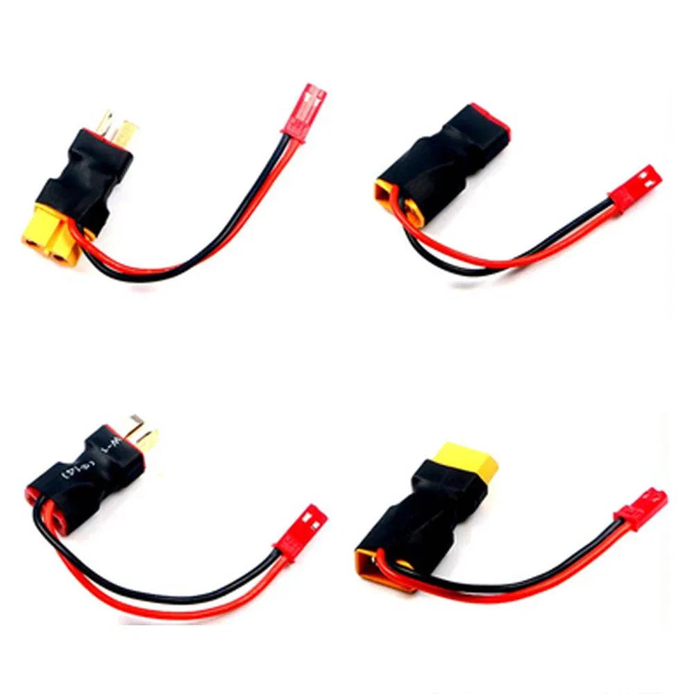 Color: Red - 1pcs XT60 XT T plug Female to Male JST Male / Female  Adapter For RC Helicopter Quadcopter LiPo Battery Plug Connector