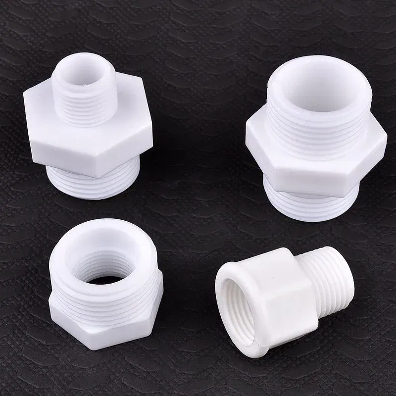 Color: Yellow, Diameter: 1/2'' - 1~20pcs 1/2" 3/4" 1" Male/Female Thread Bushing Connector Equal/Reducer Nipple Joint Aquarium? Tank Garden Water Pipe Connector