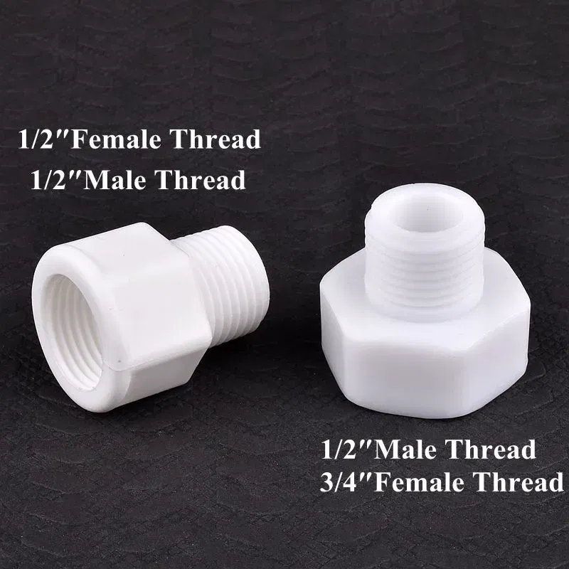 Color: Yellow, Diameter: 1/2'' - 1~20pcs 1/2" 3/4" 1" Male/Female Thread Bushing Connector Equal/Reducer Nipple Joint Aquarium? Tank Garden Water Pipe Connector
