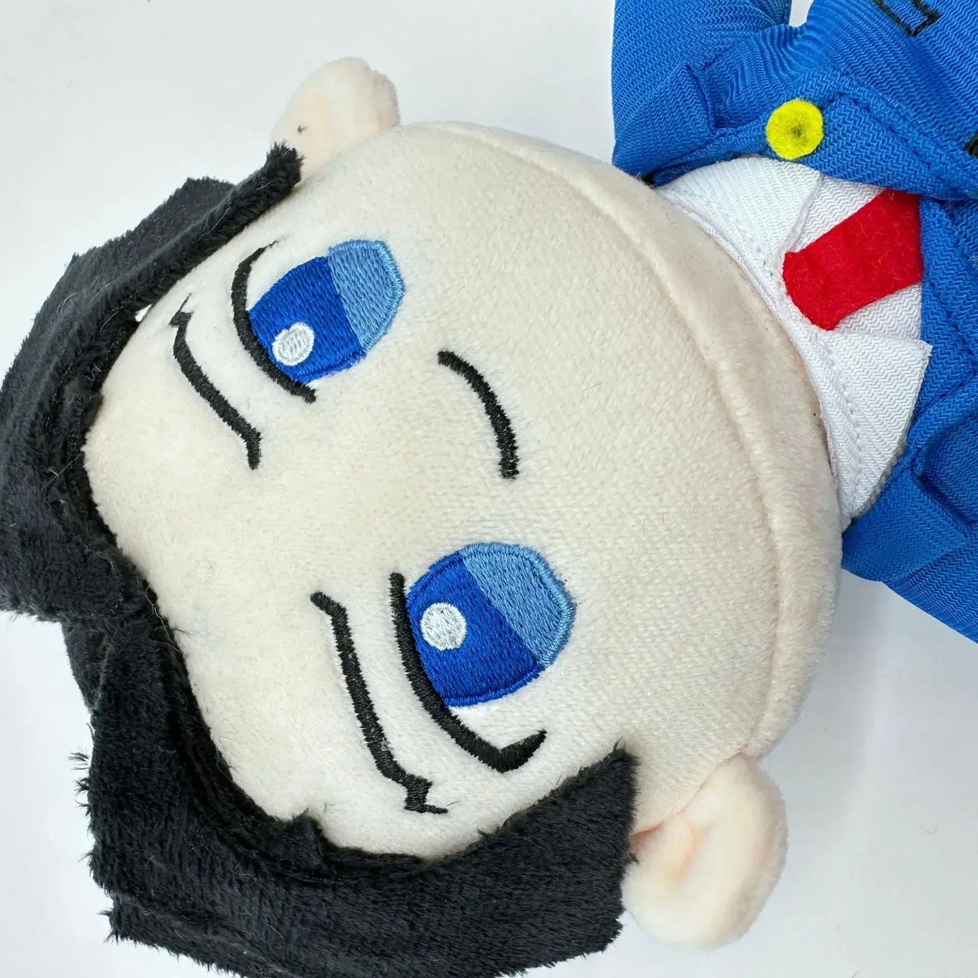 Color: WHITE - 25cm Anime Ace Attorney Phoenix Wright Miles Edgeworth Stuffed doll Xmas Soft doll for children's Birthday Gift